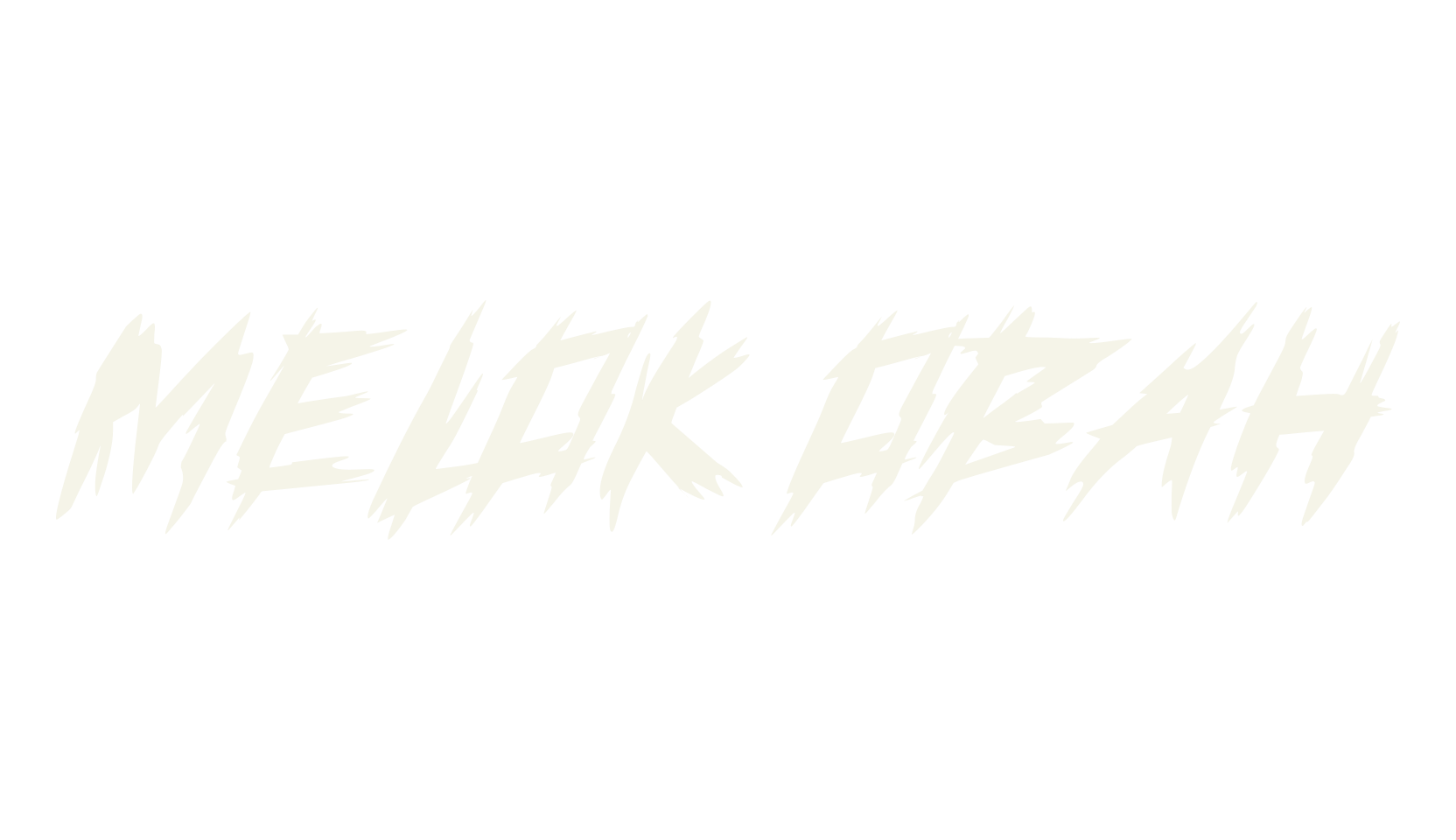 MELOK OBAH, death metal font preview