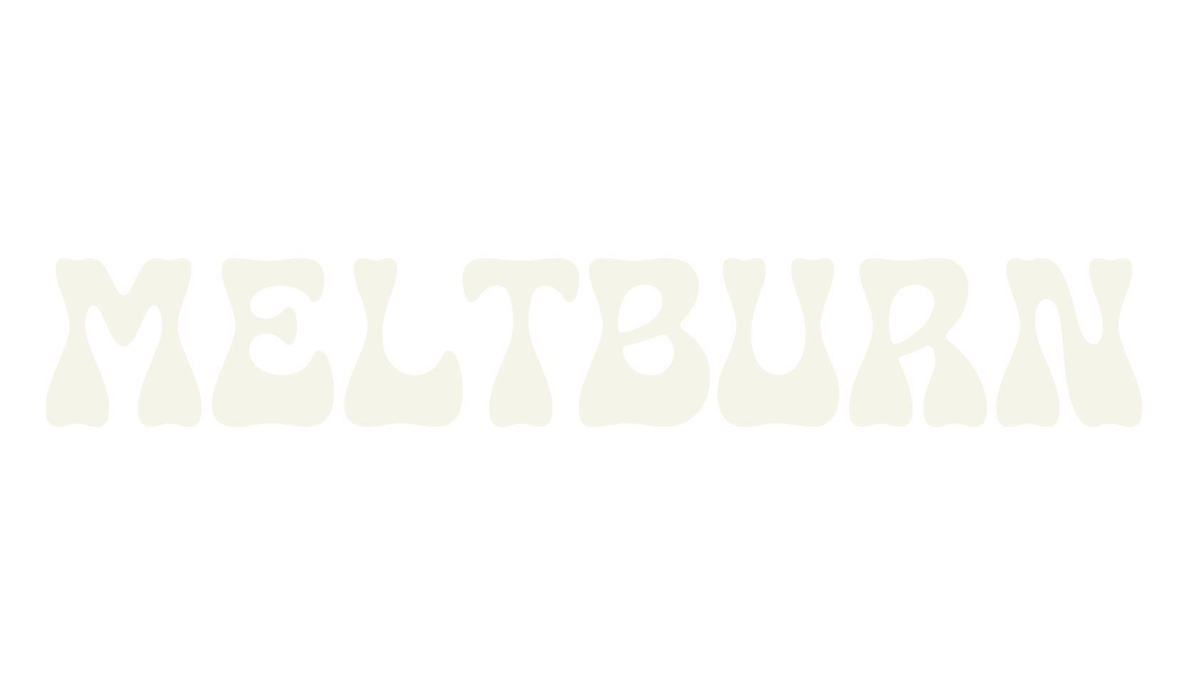 Meltburn, comic sans font preview