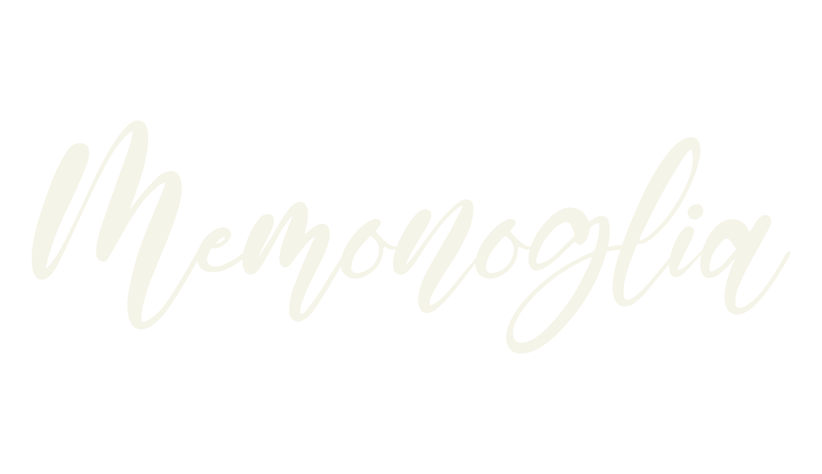 Memonoglia, calligraphy font preview