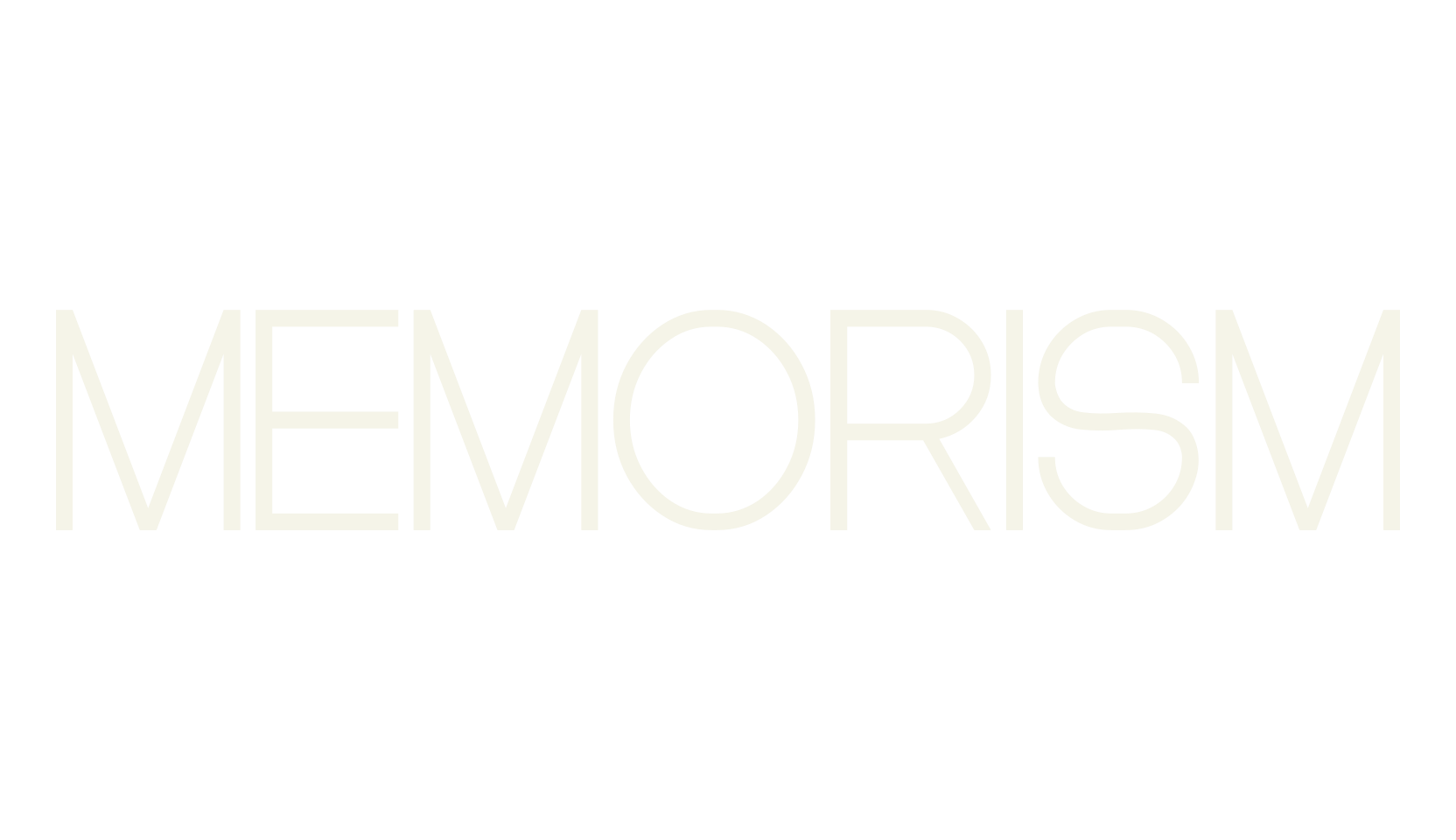 Memorism, sans font preview