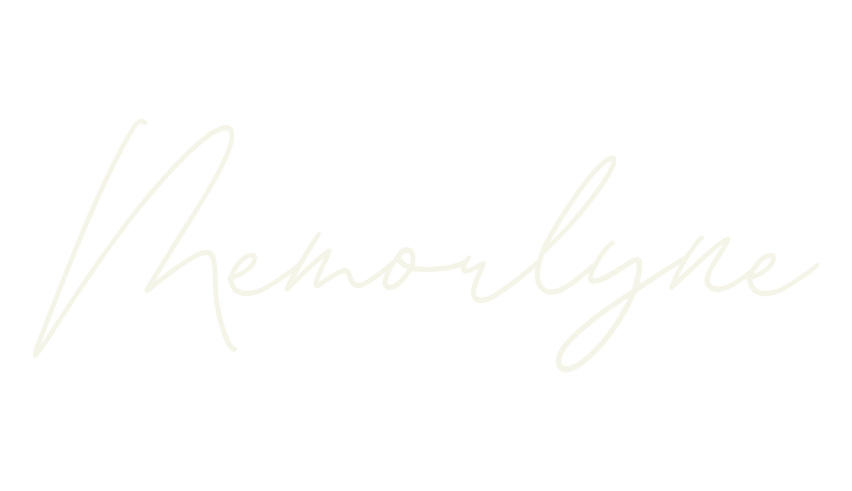 Memorlyne, thin font preview