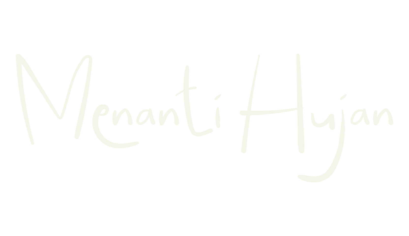 Menanti Hujan, cute font preview