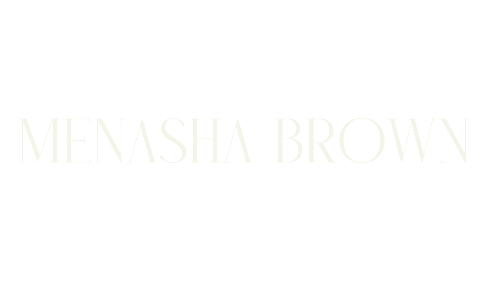 Menasha Brown, serif font preview