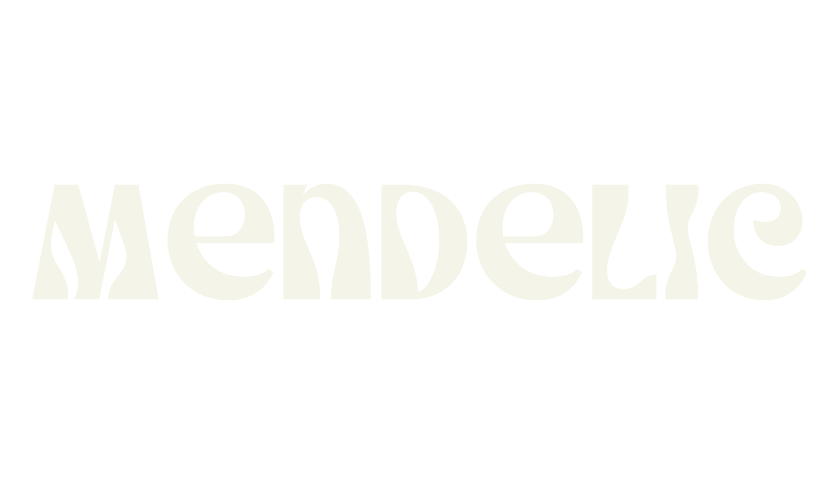 Mendelic, psychedelic font preview