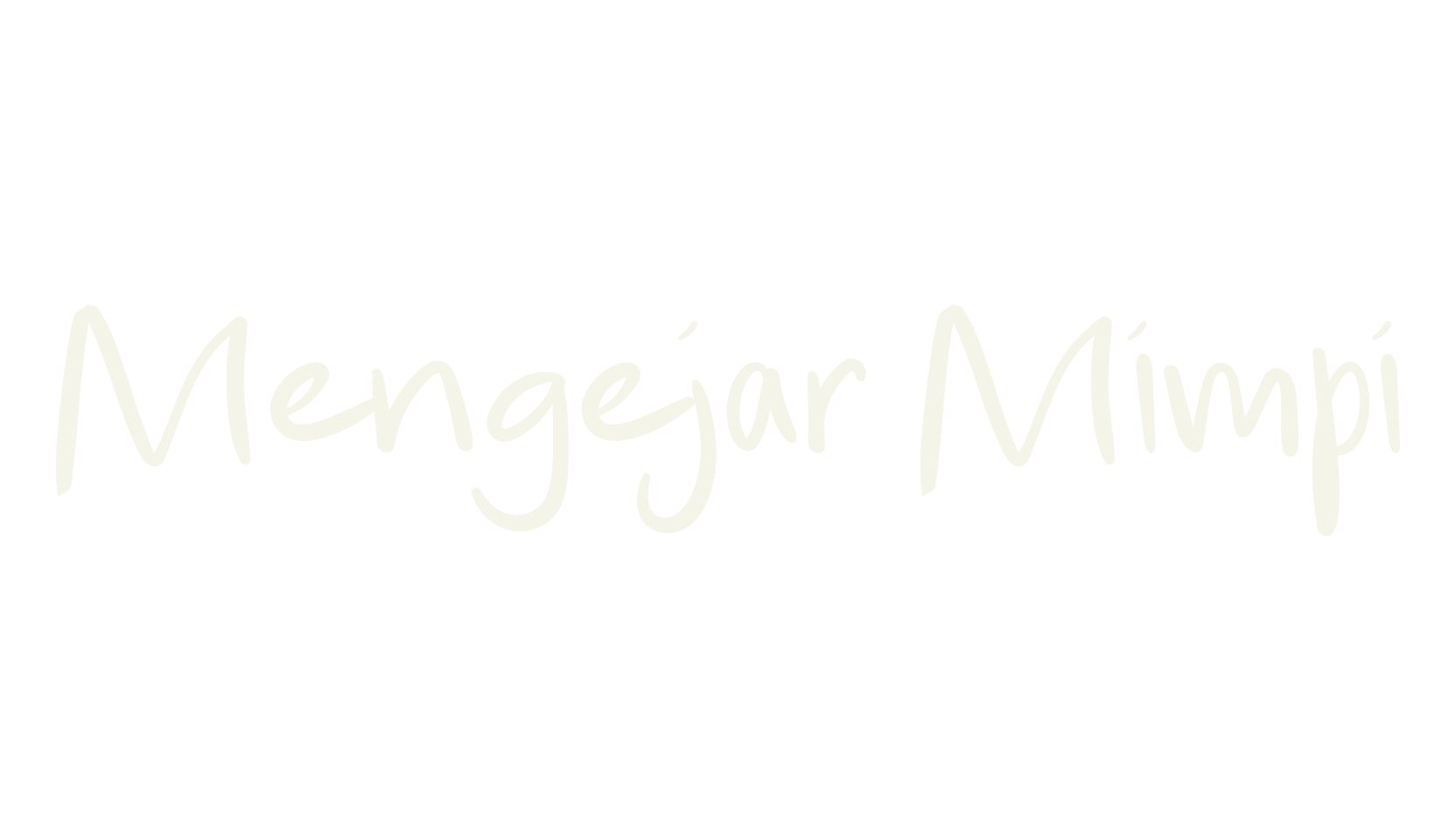 Mengejar Mimpi, unique font preview