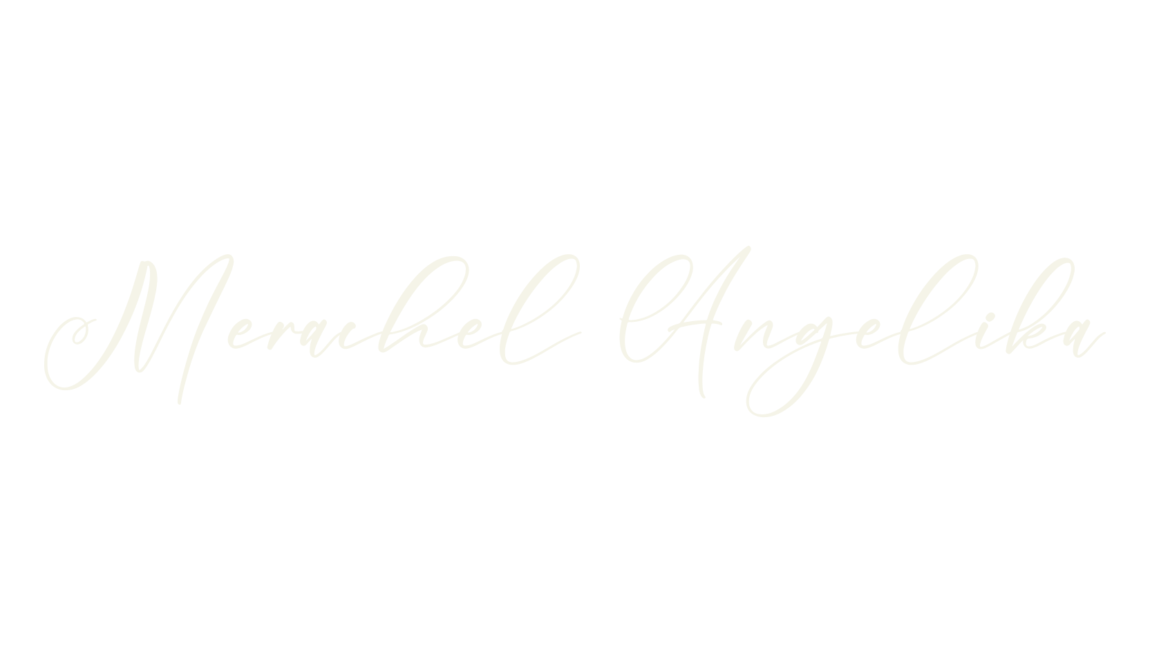 Merachel Angelika, script font preview