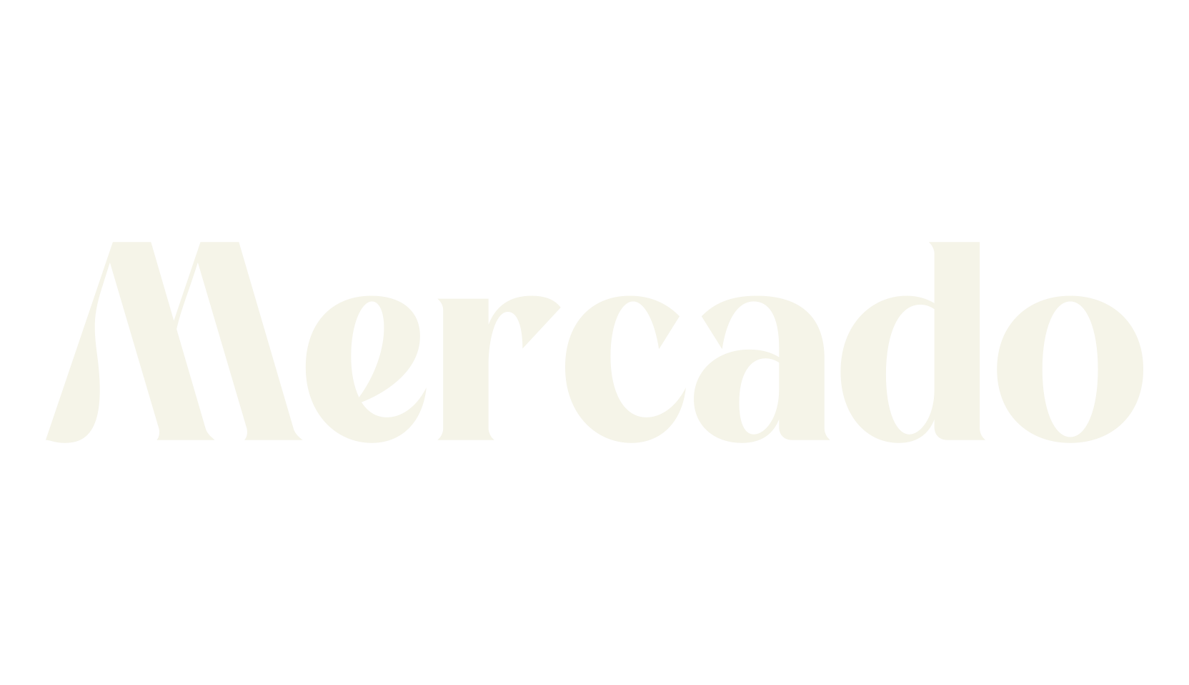 Mercado, serif font preview