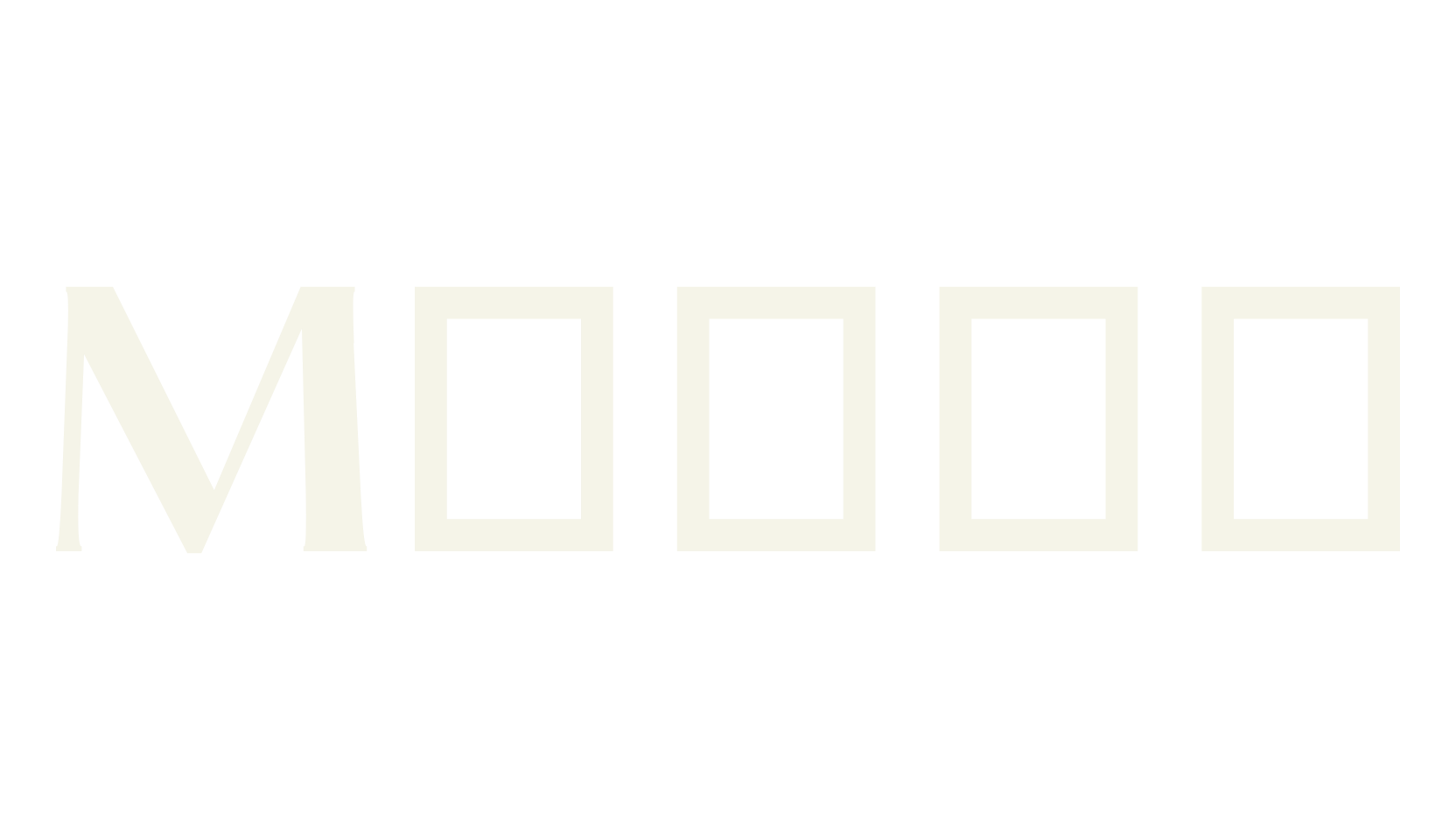 Merci, modern font preview