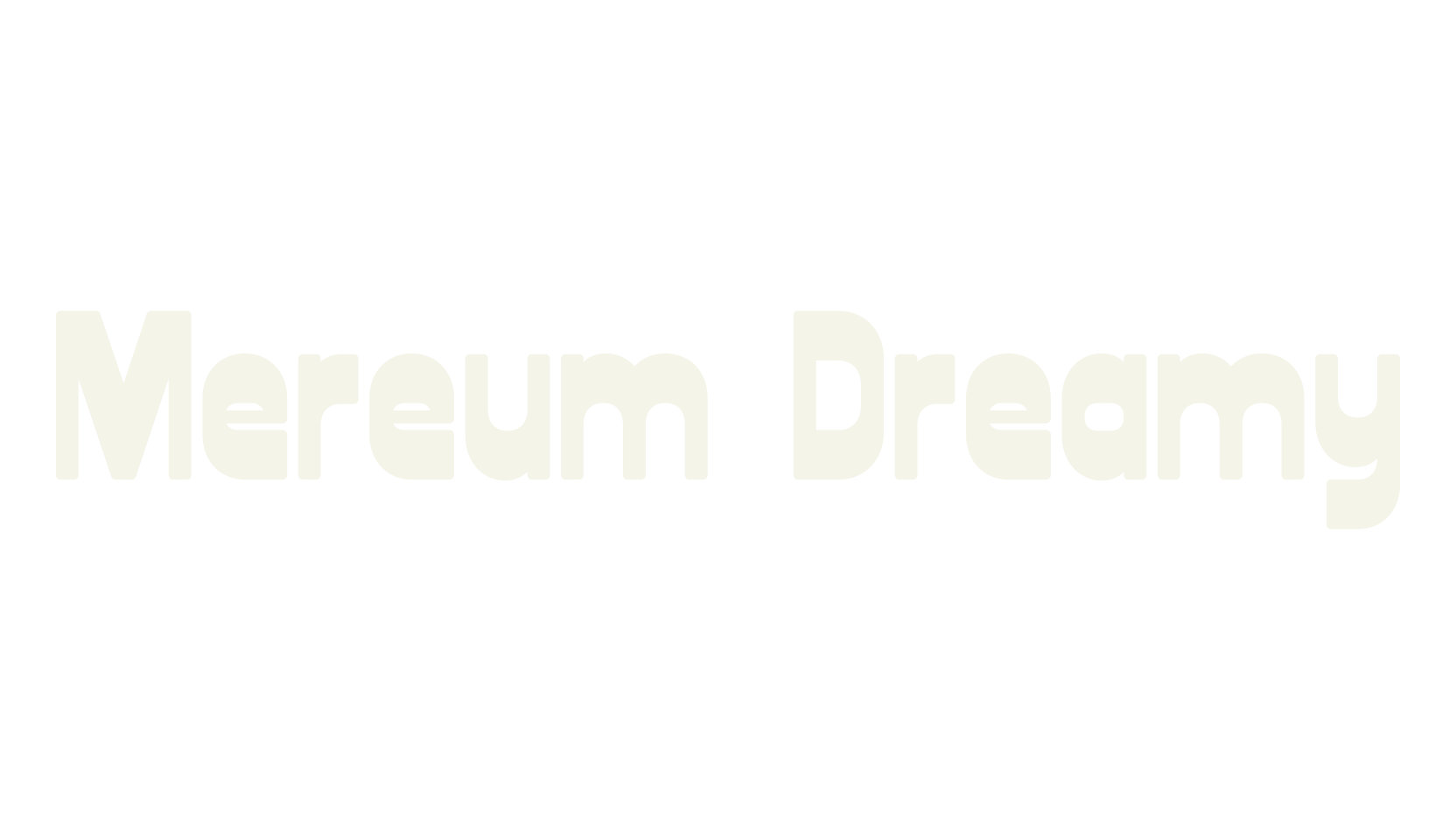 Mereum Dreamy, vintage font preview
