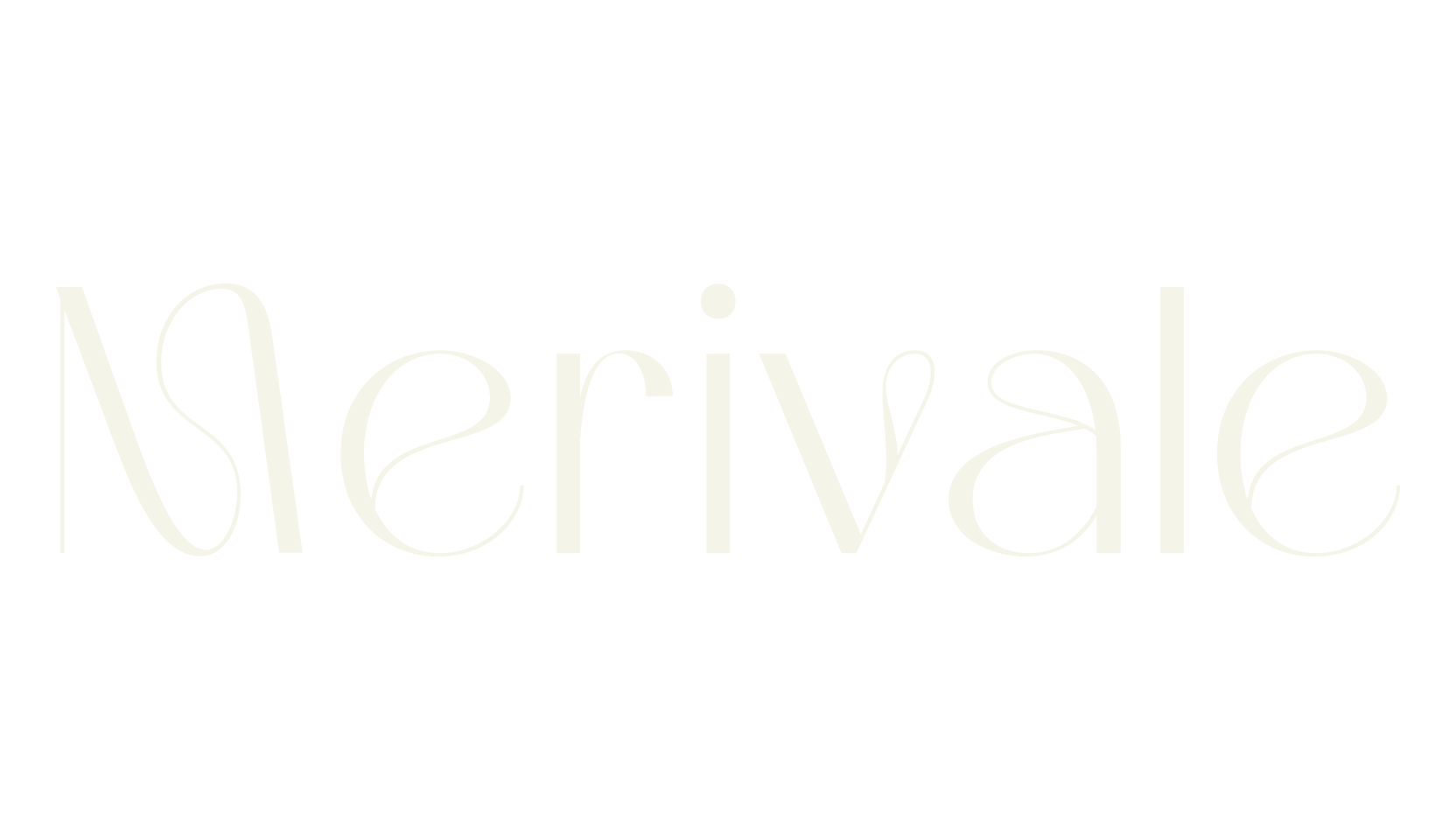 Merivale, art deco font preview