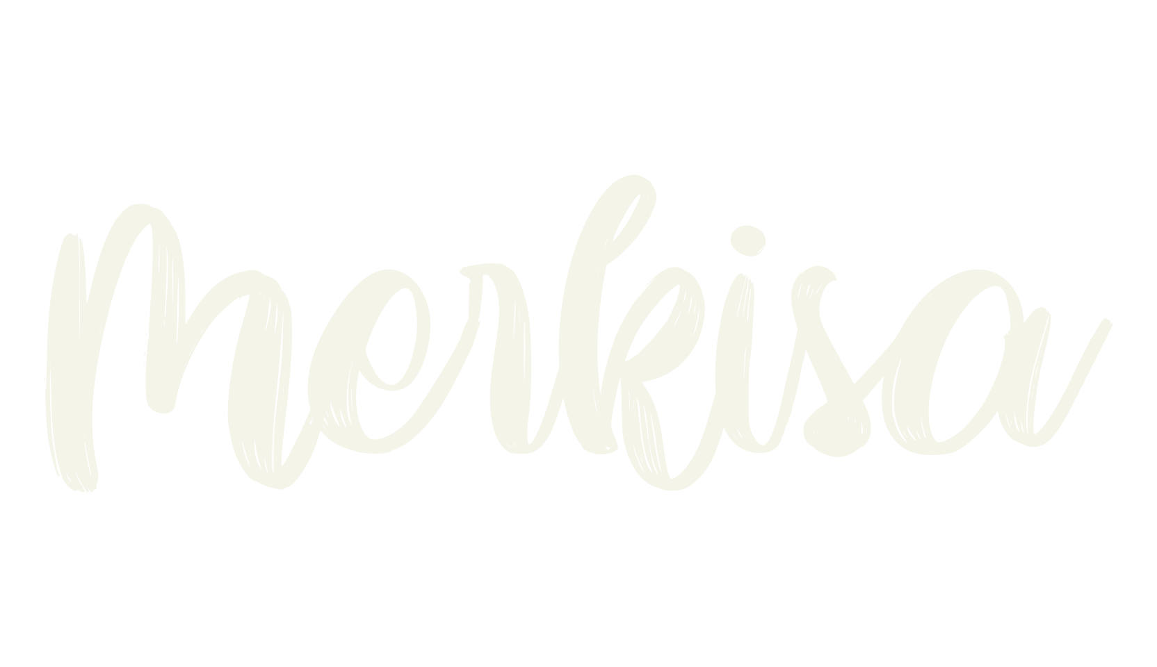Merkisa, lettering font preview