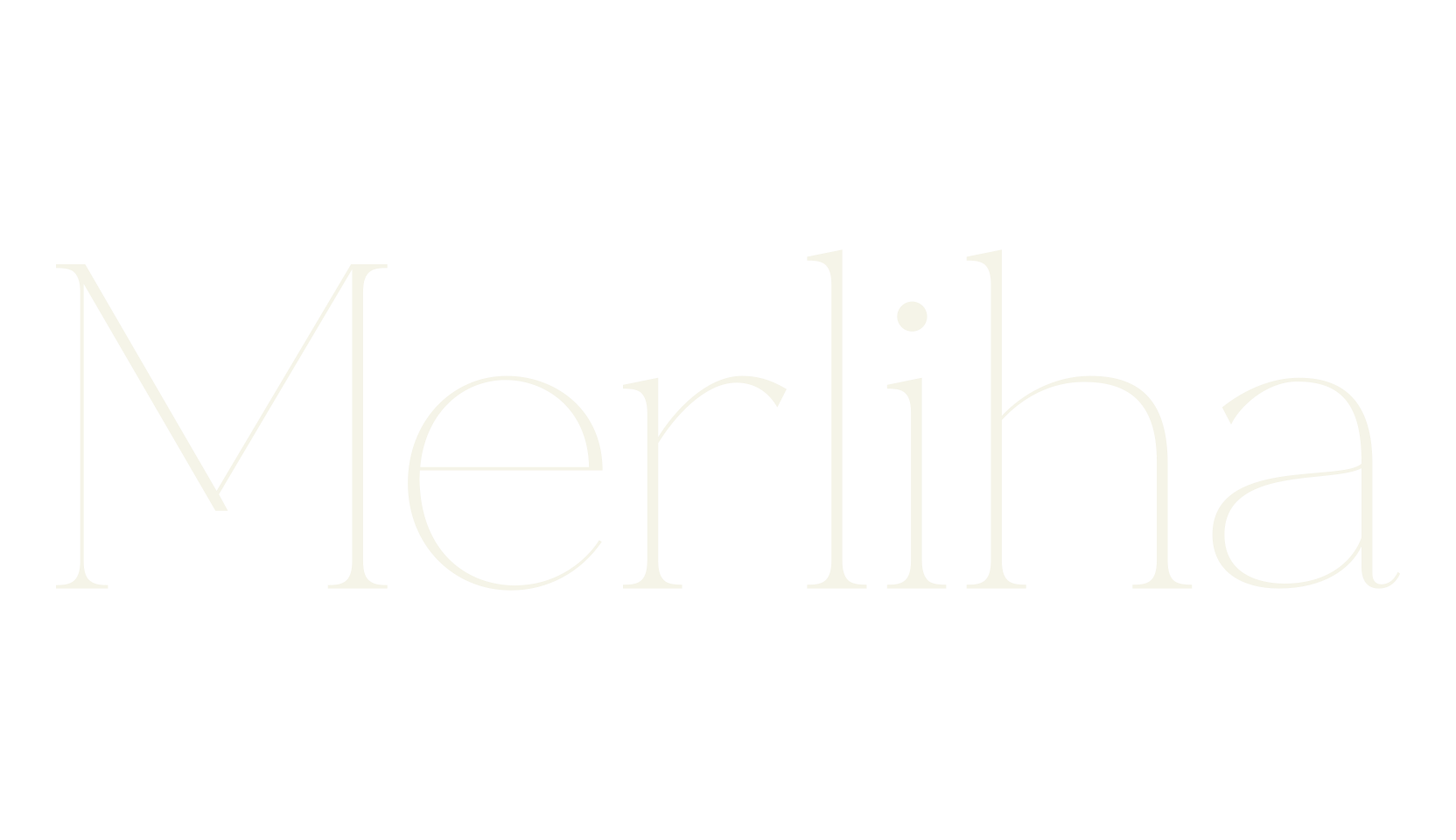 Merliha, serif font preview