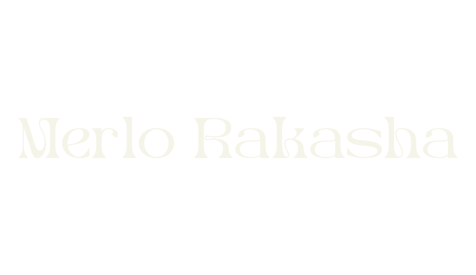 Merlo Rakasha, art deco font preview