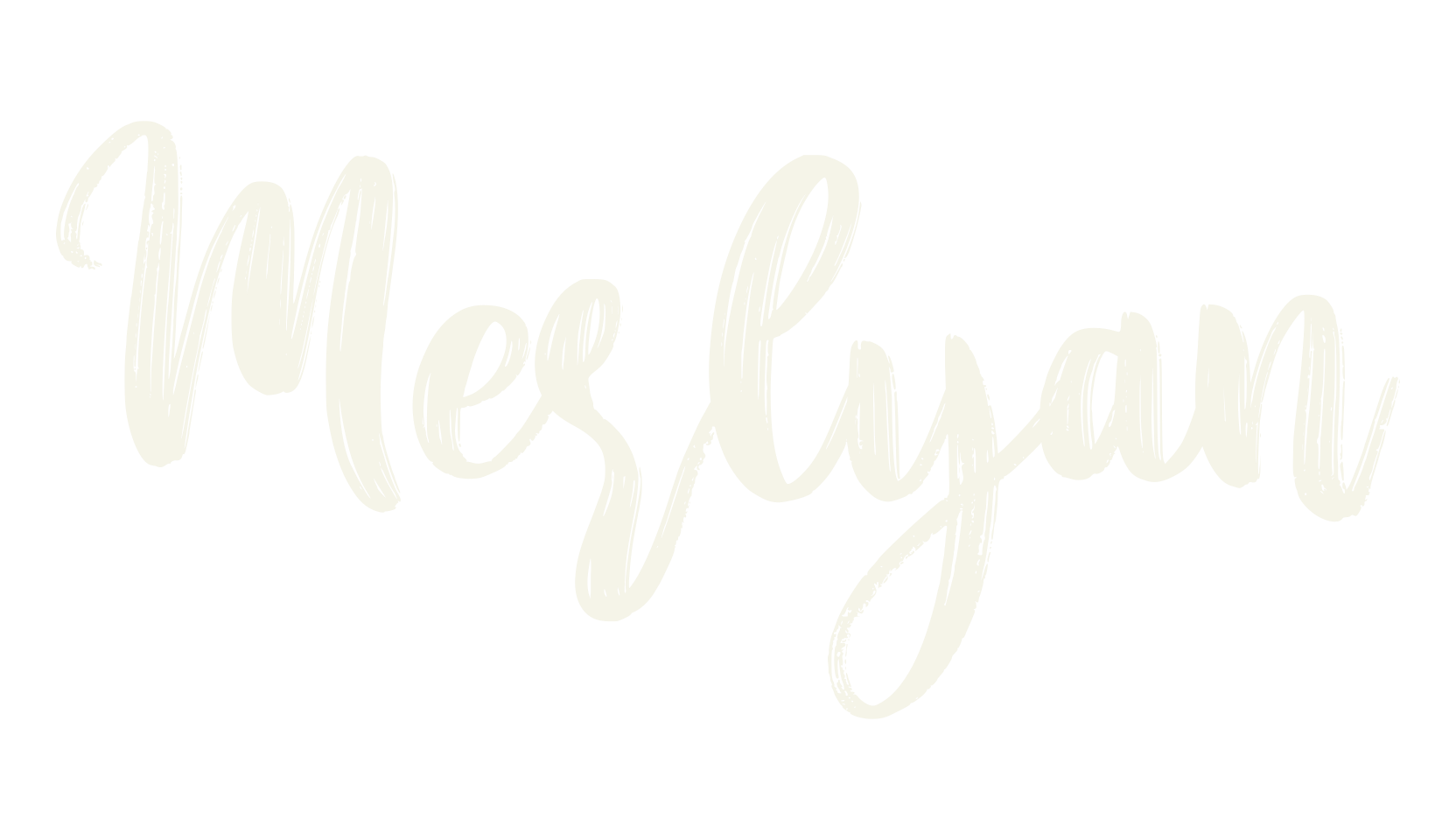 Merlyan, handwritten font preview