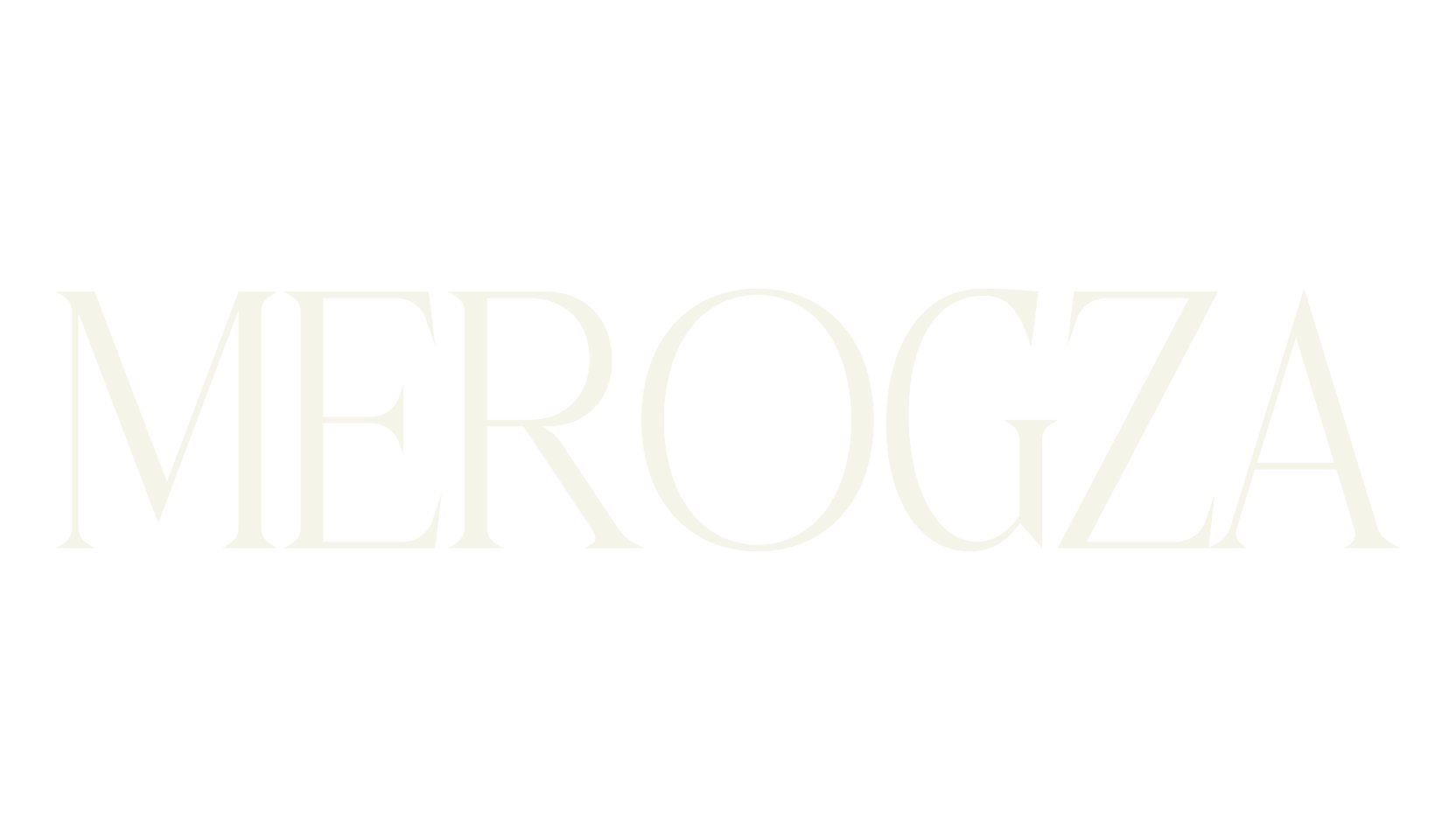 Merogza, serif font preview
