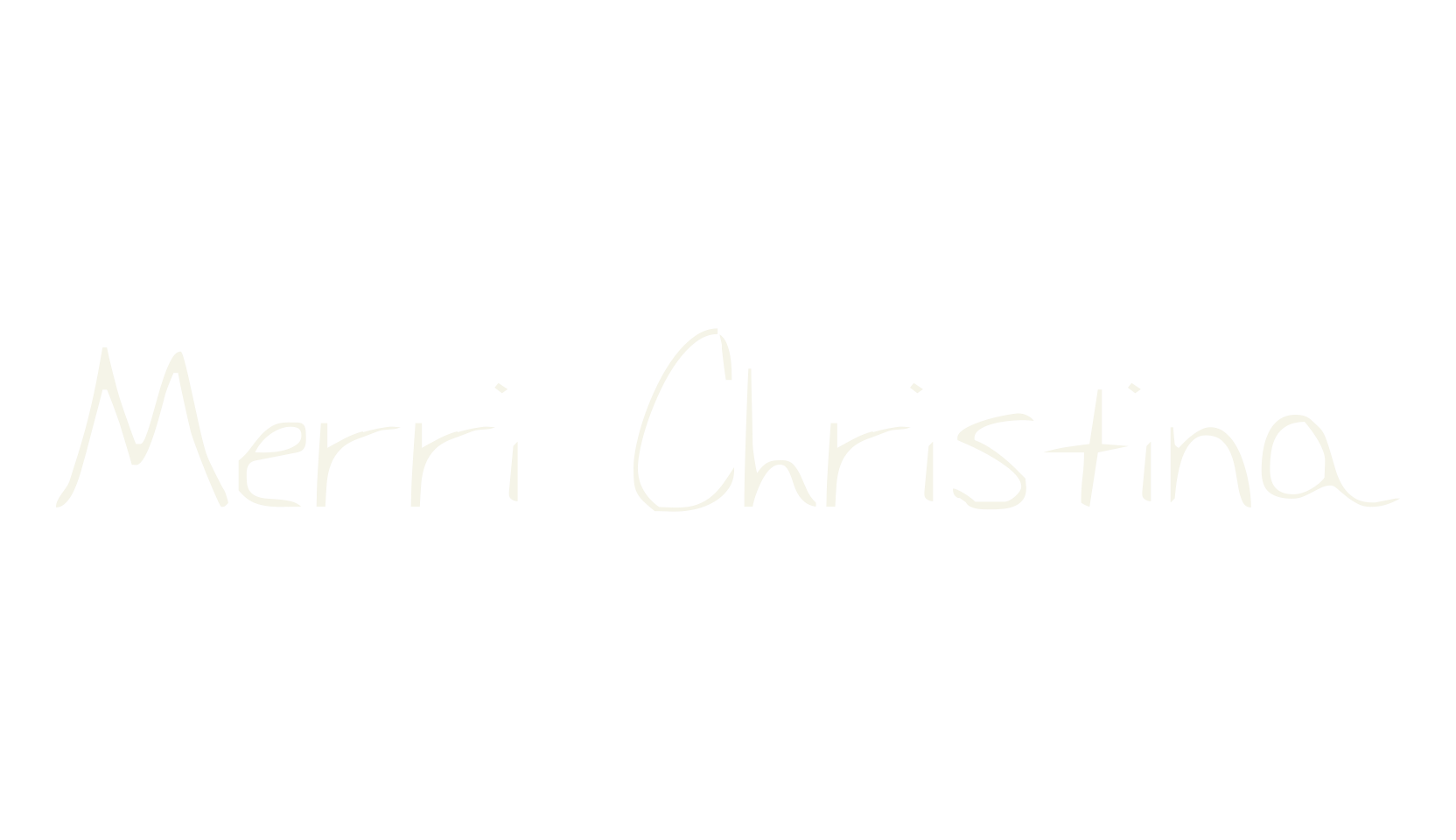 Merri Christina, fashion sign font preview