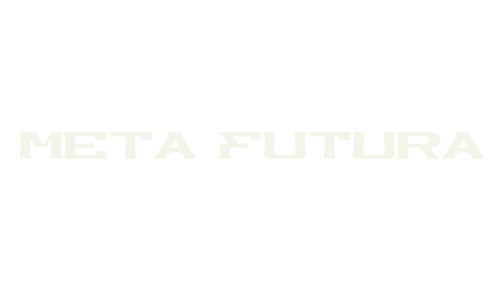 Meta Futura, futuristic font preview