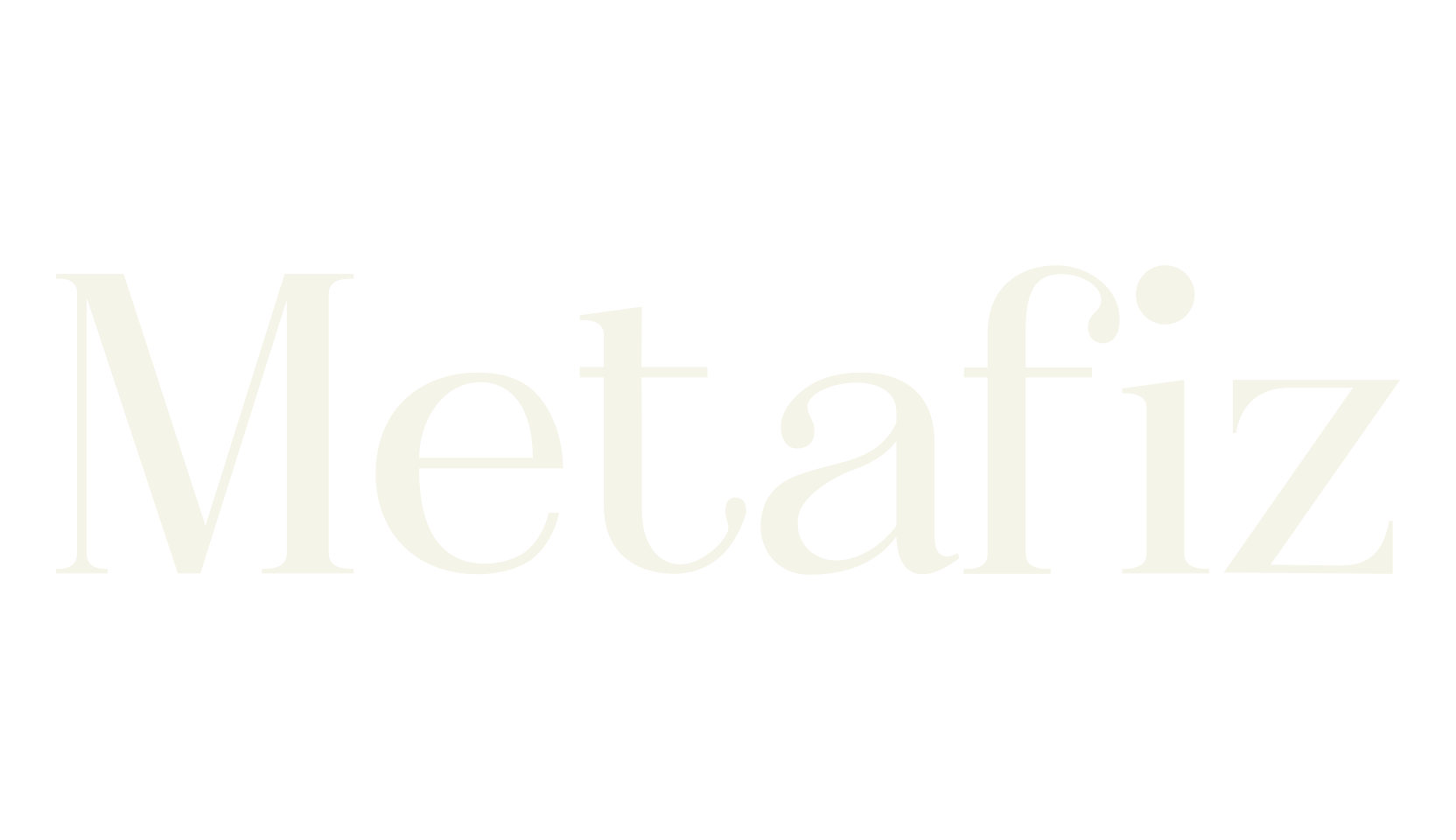 Metafiz, cool font preview