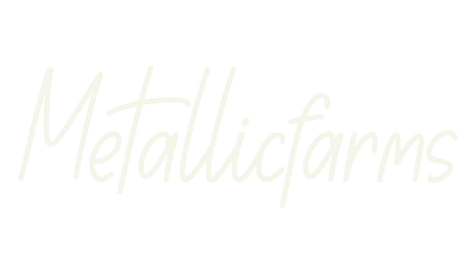 Metallicfarms, typewriter font preview