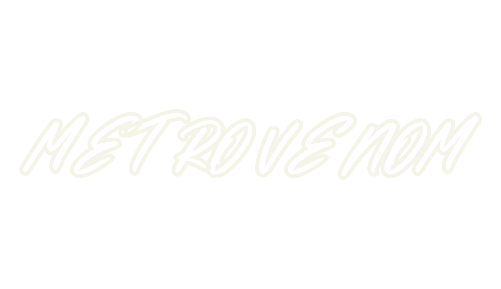 Metro Venom, graffiti font preview