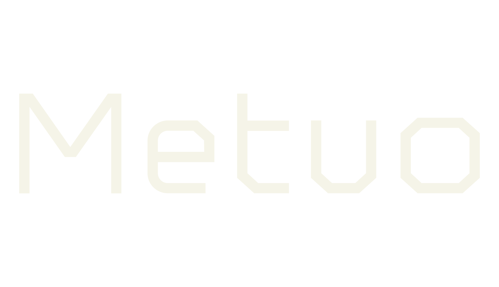 Metuo, sans serif font preview