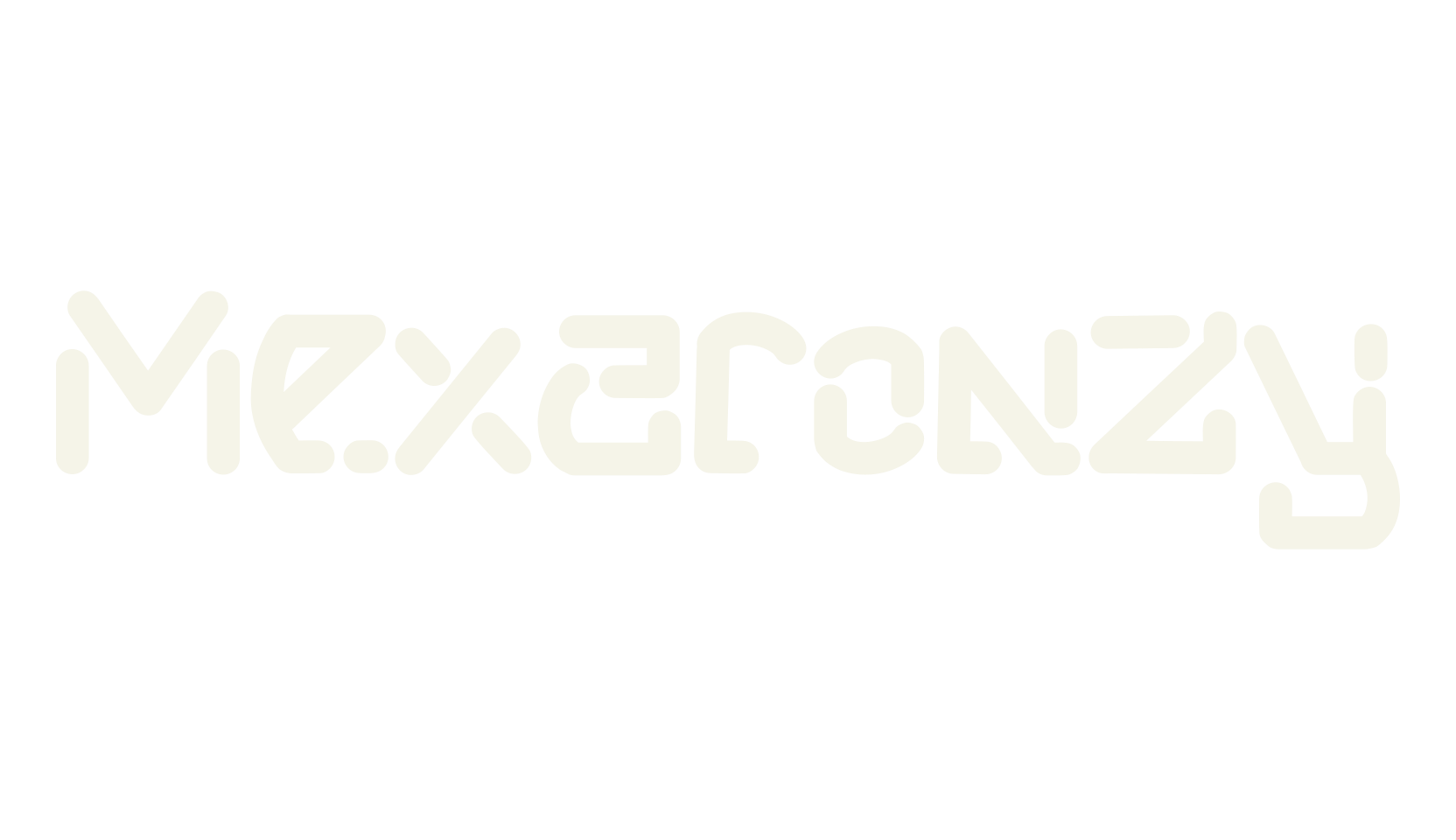 Mexaronzy, number font preview