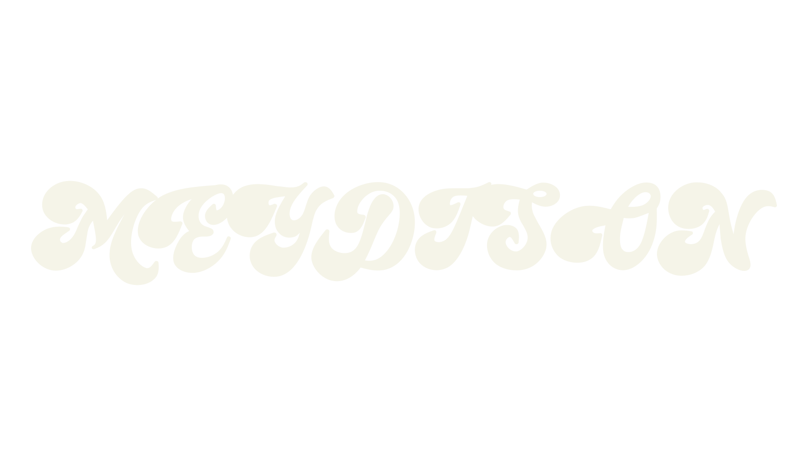 MEYDISON, cool font preview