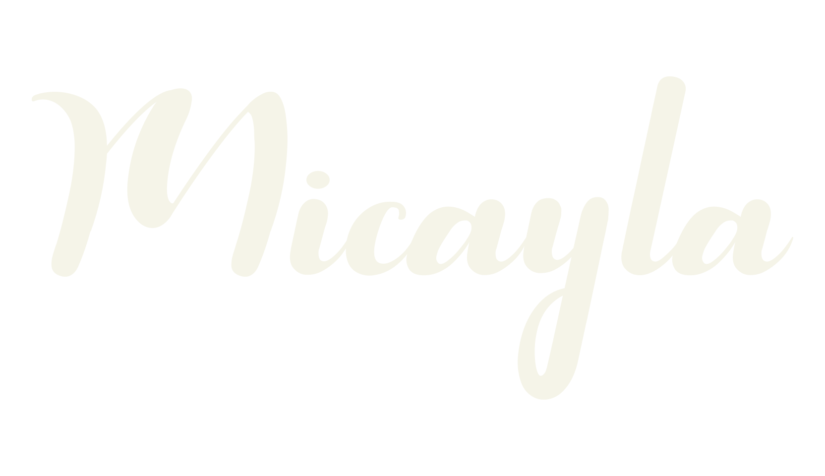 Micayla, fashion script font preview