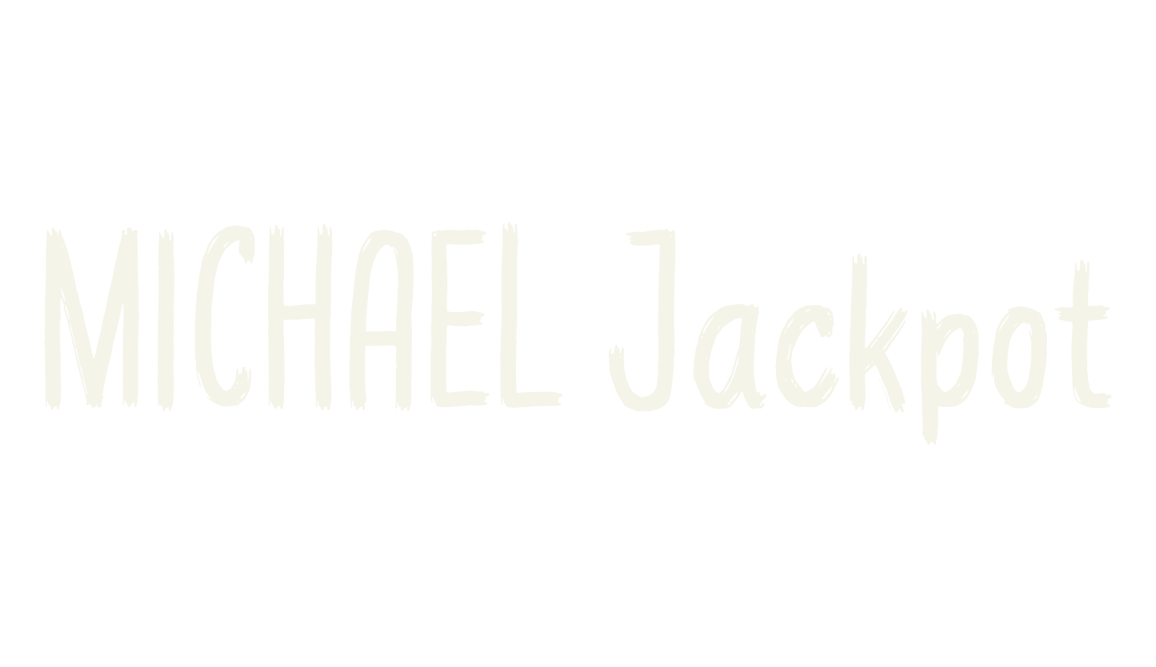 MICHAEL Jackpot, sans serif font preview