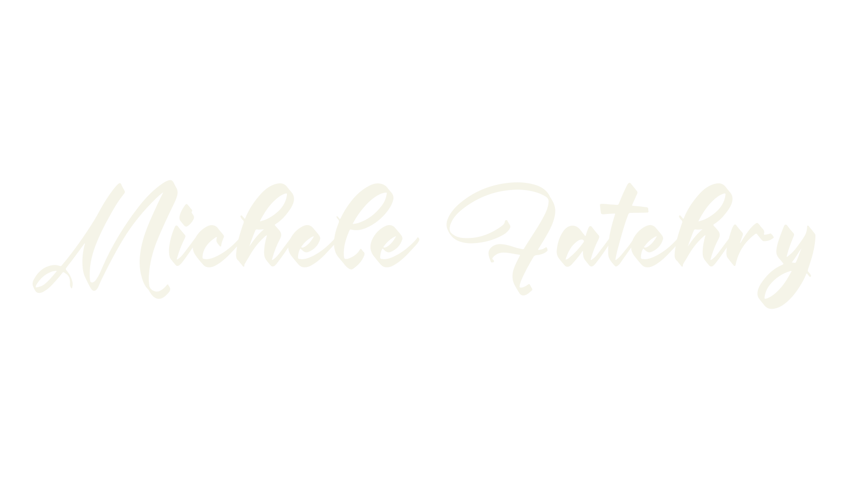 Michele Fatehry, script font preview
