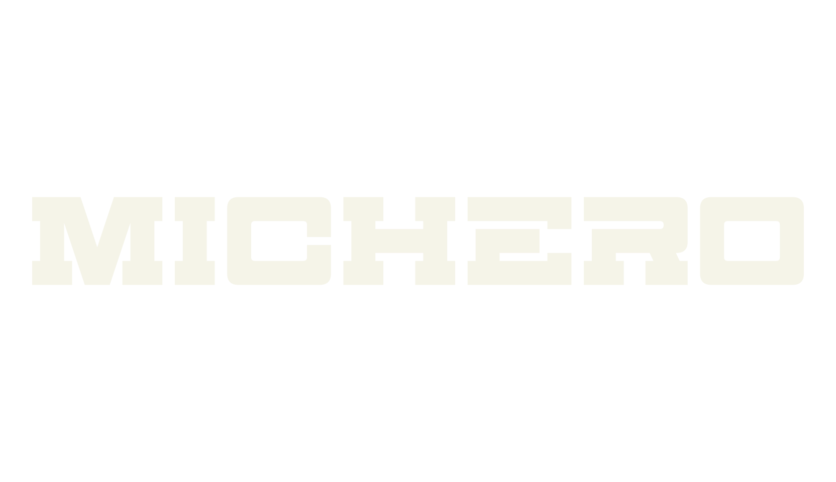 Michero, serif font preview