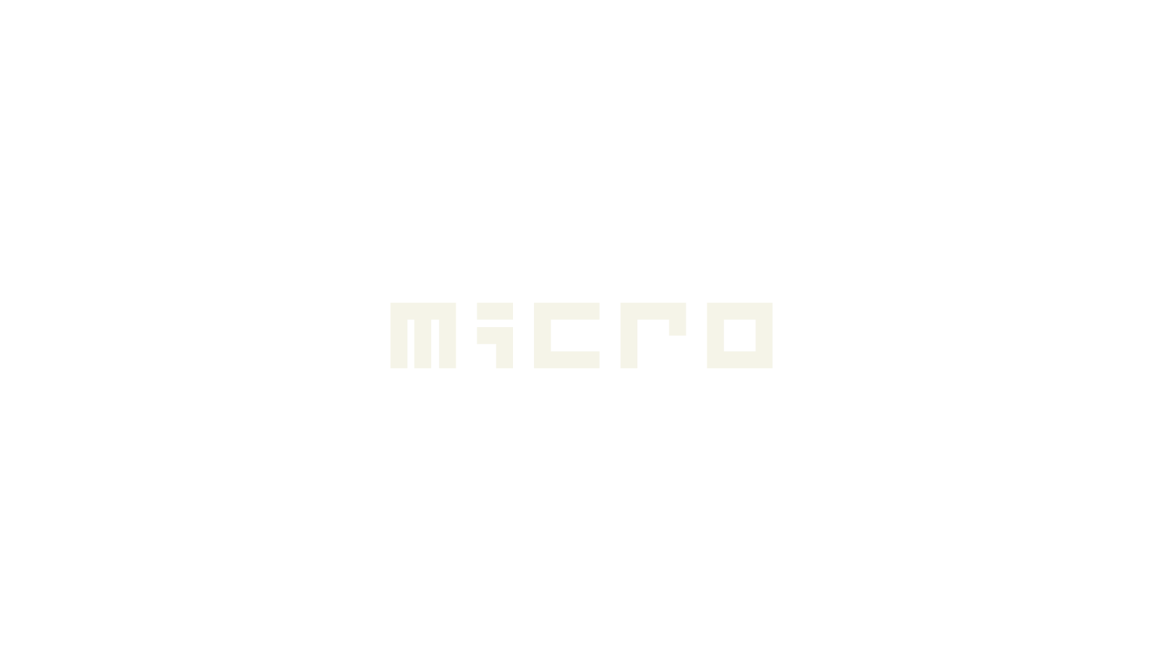 Micro, display market font preview
