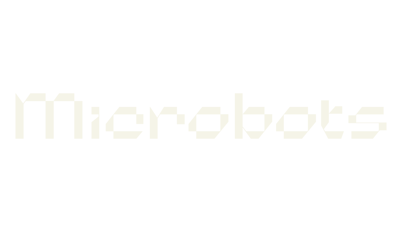 Microbots, mecha font preview