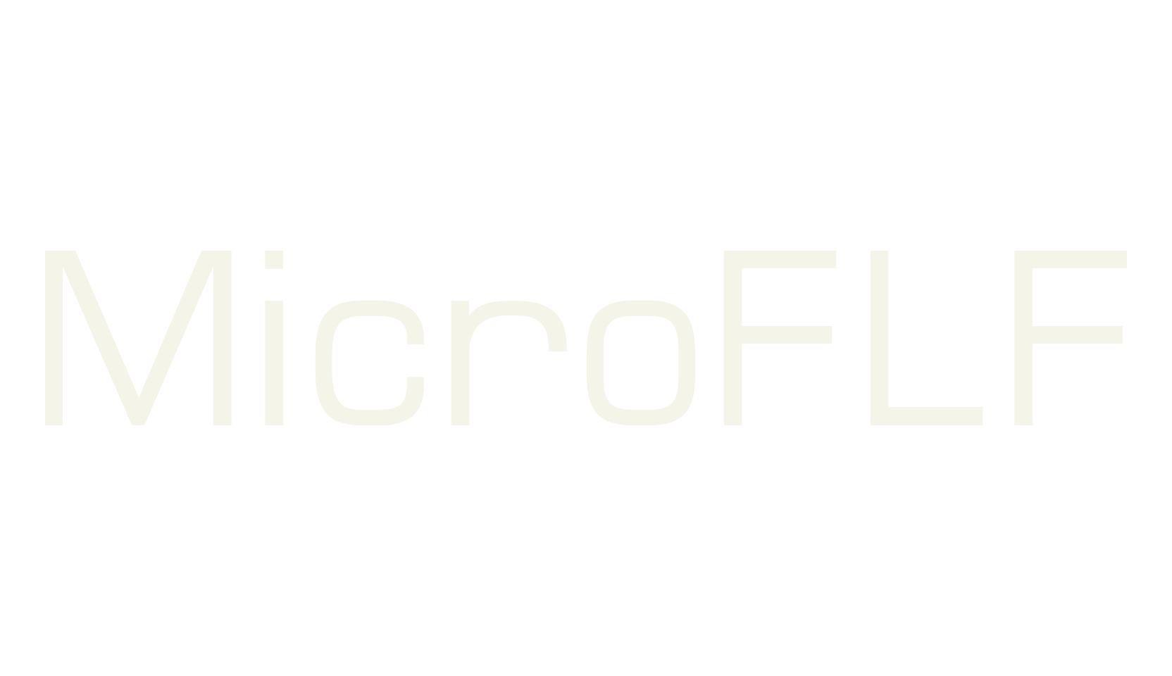 MicroFLF, sans font preview