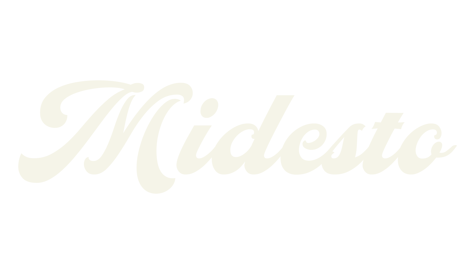 Midesto, fashion script font preview