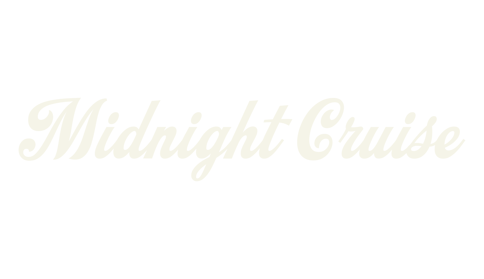 Midnight Cruise, fashion script font preview