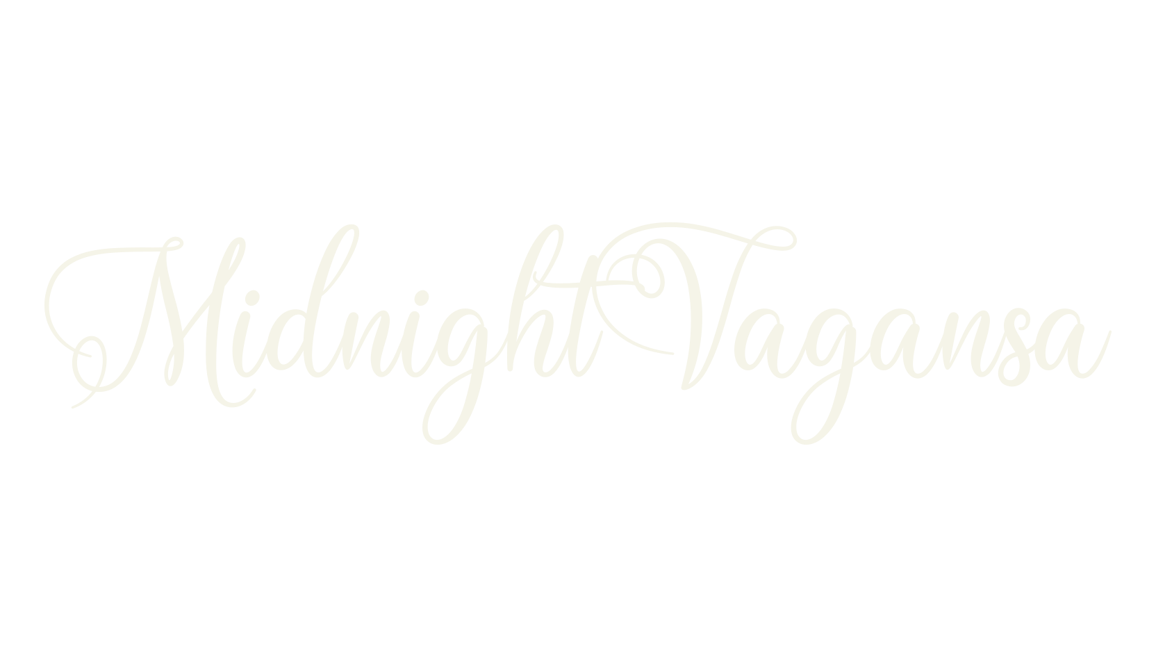 Midnight Vagansa, calligraphy font preview