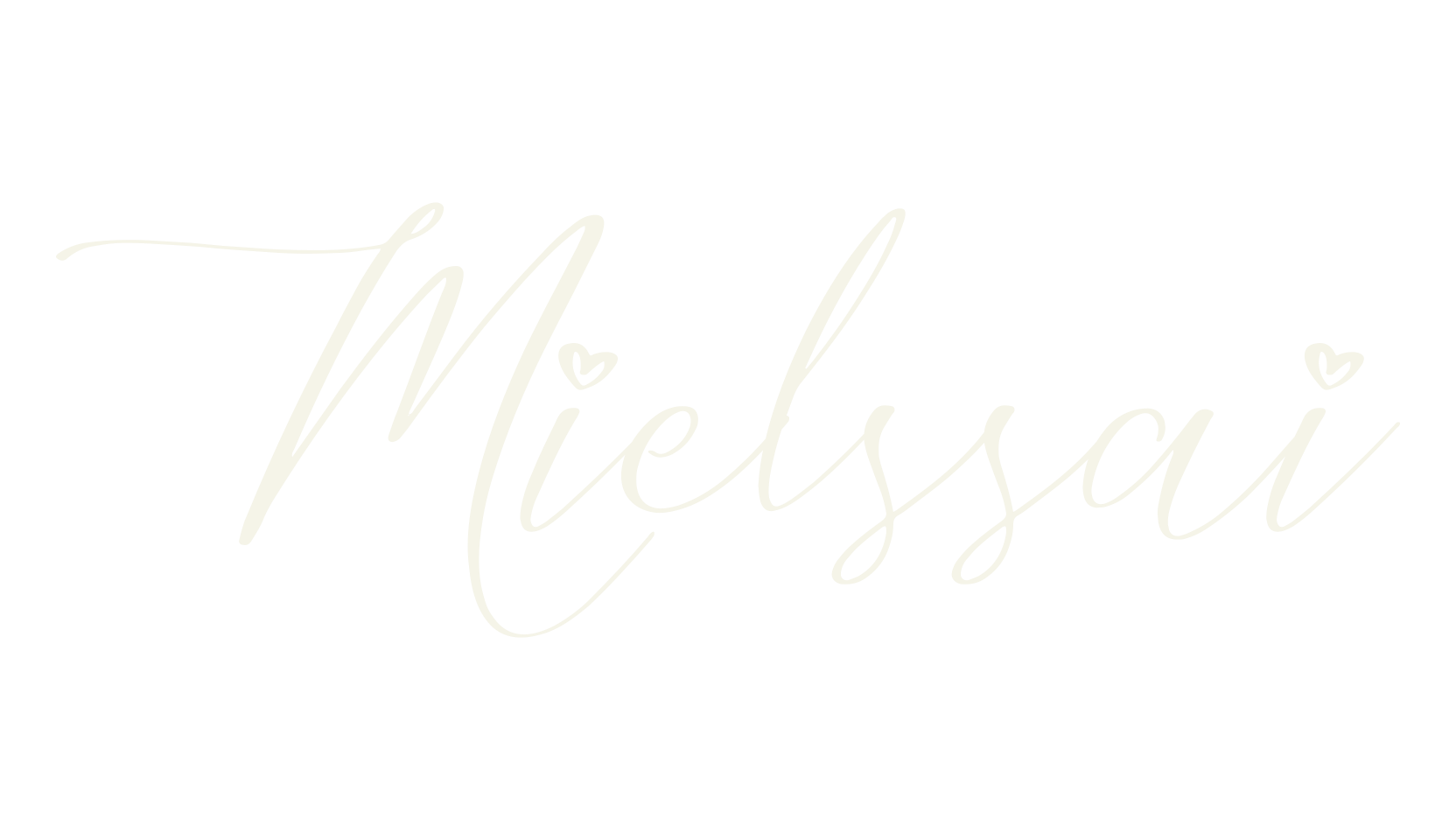 Mielssai, cursive font preview