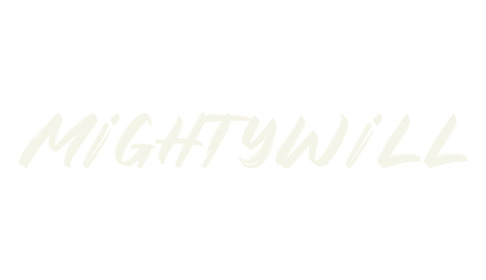 Mightywill, handwriting font preview