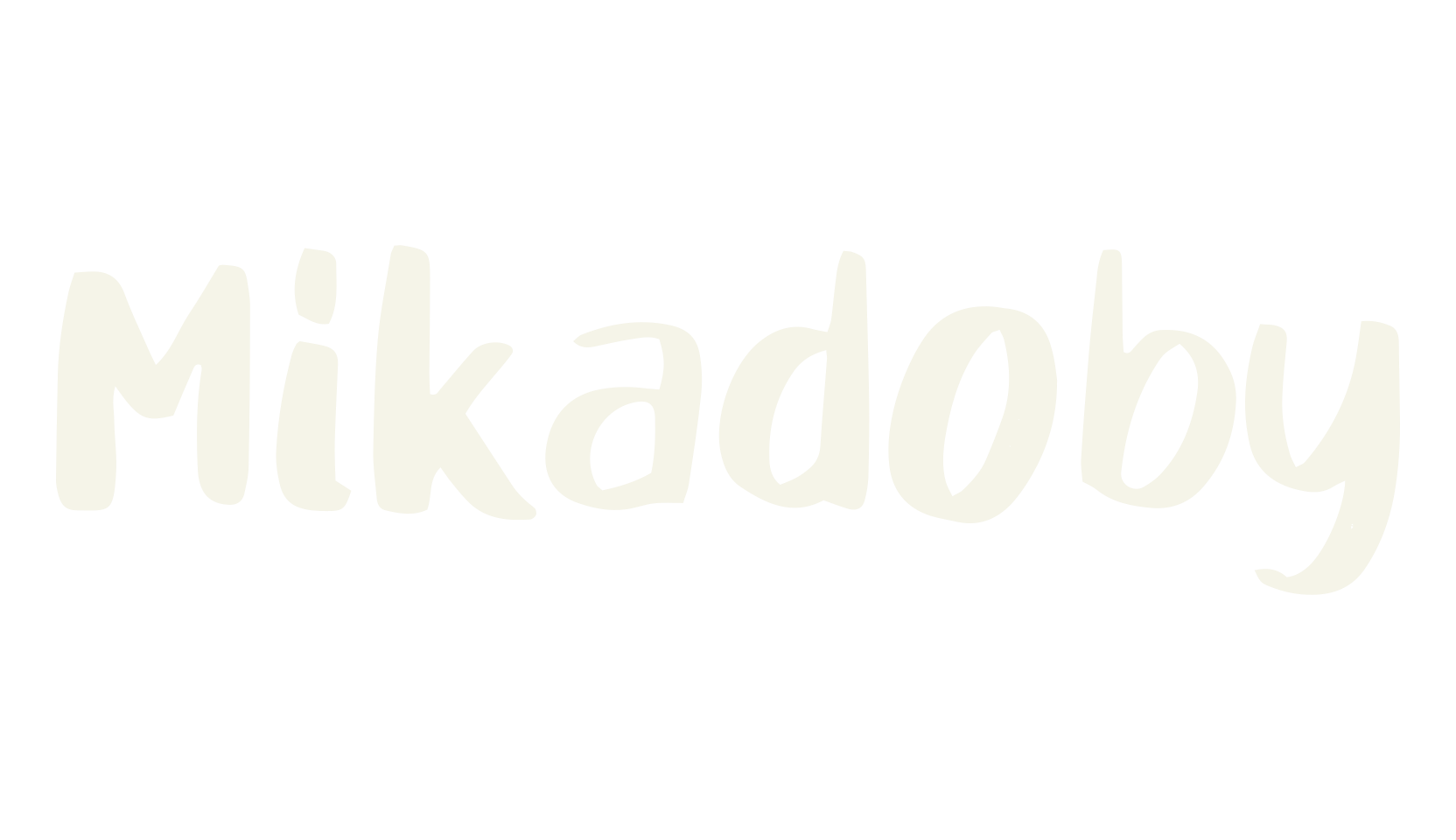 Mikadoby, bold font preview