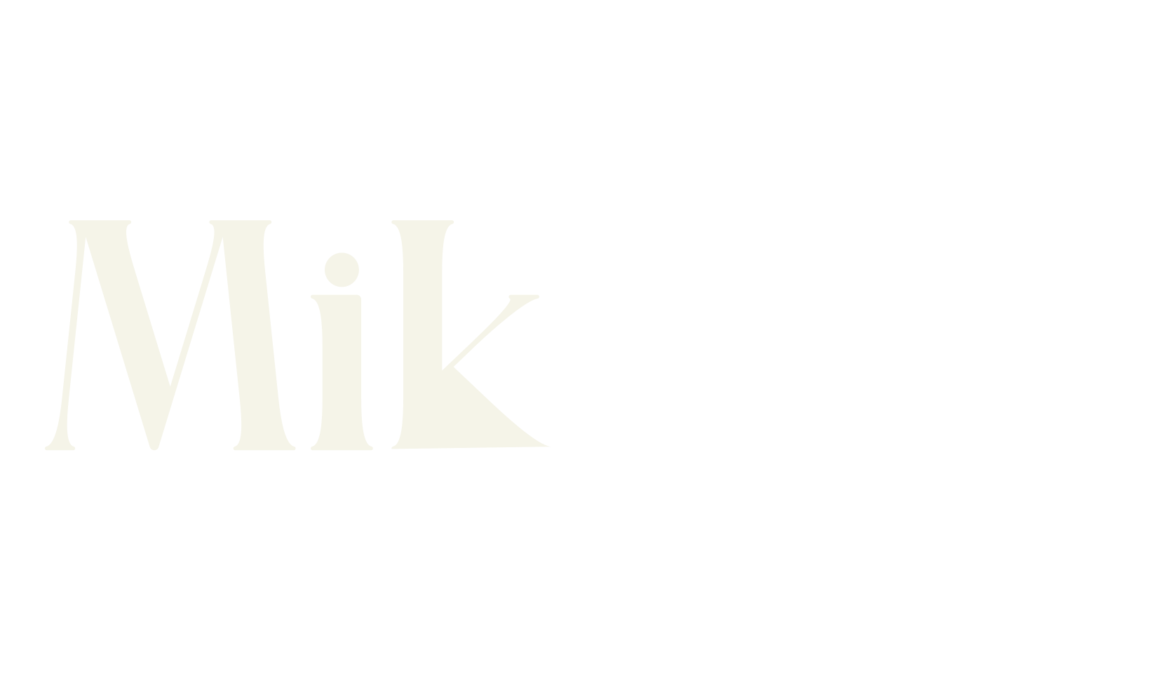 Mikalea, typography font preview