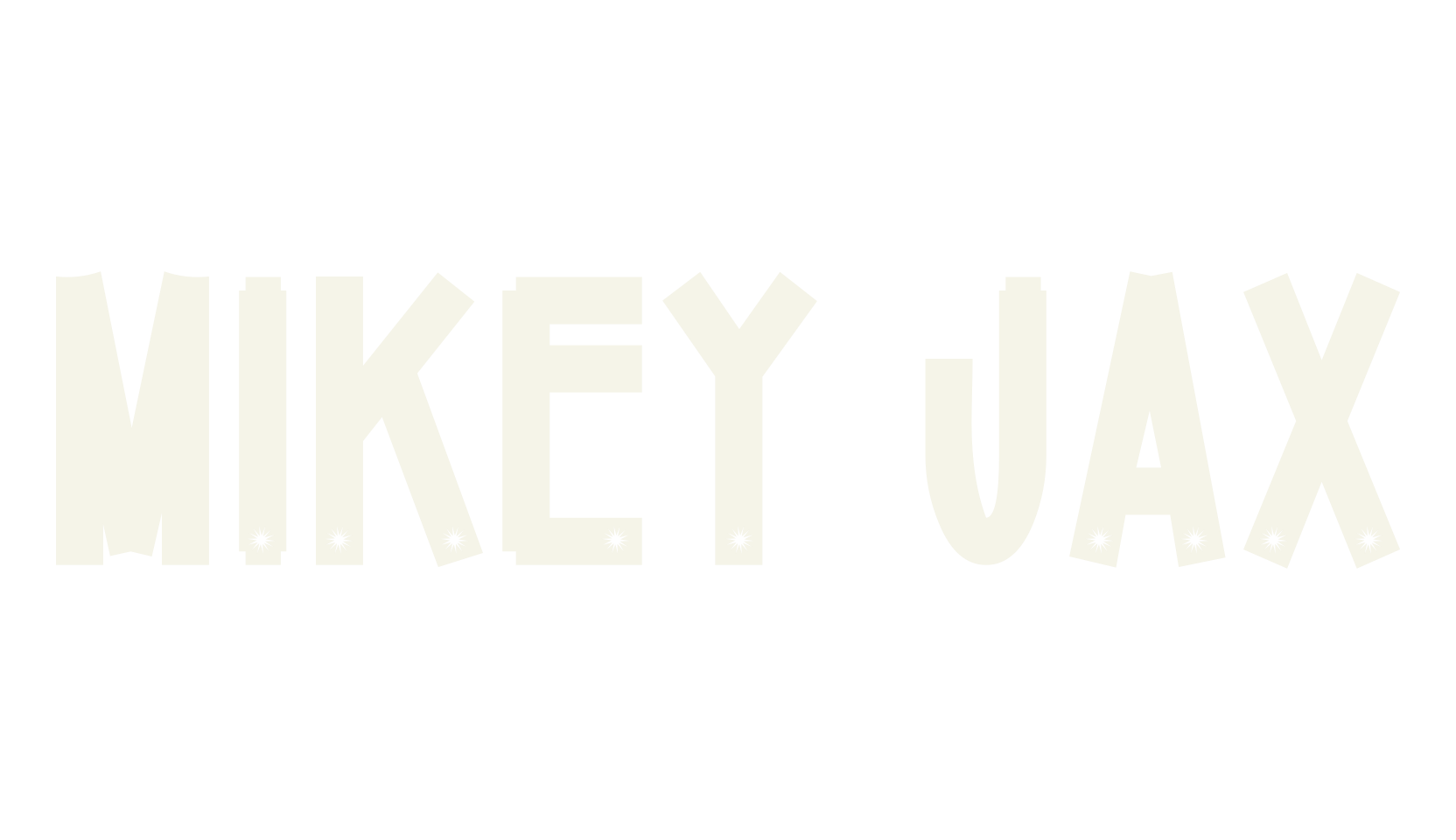Mikey Jax, display market font preview