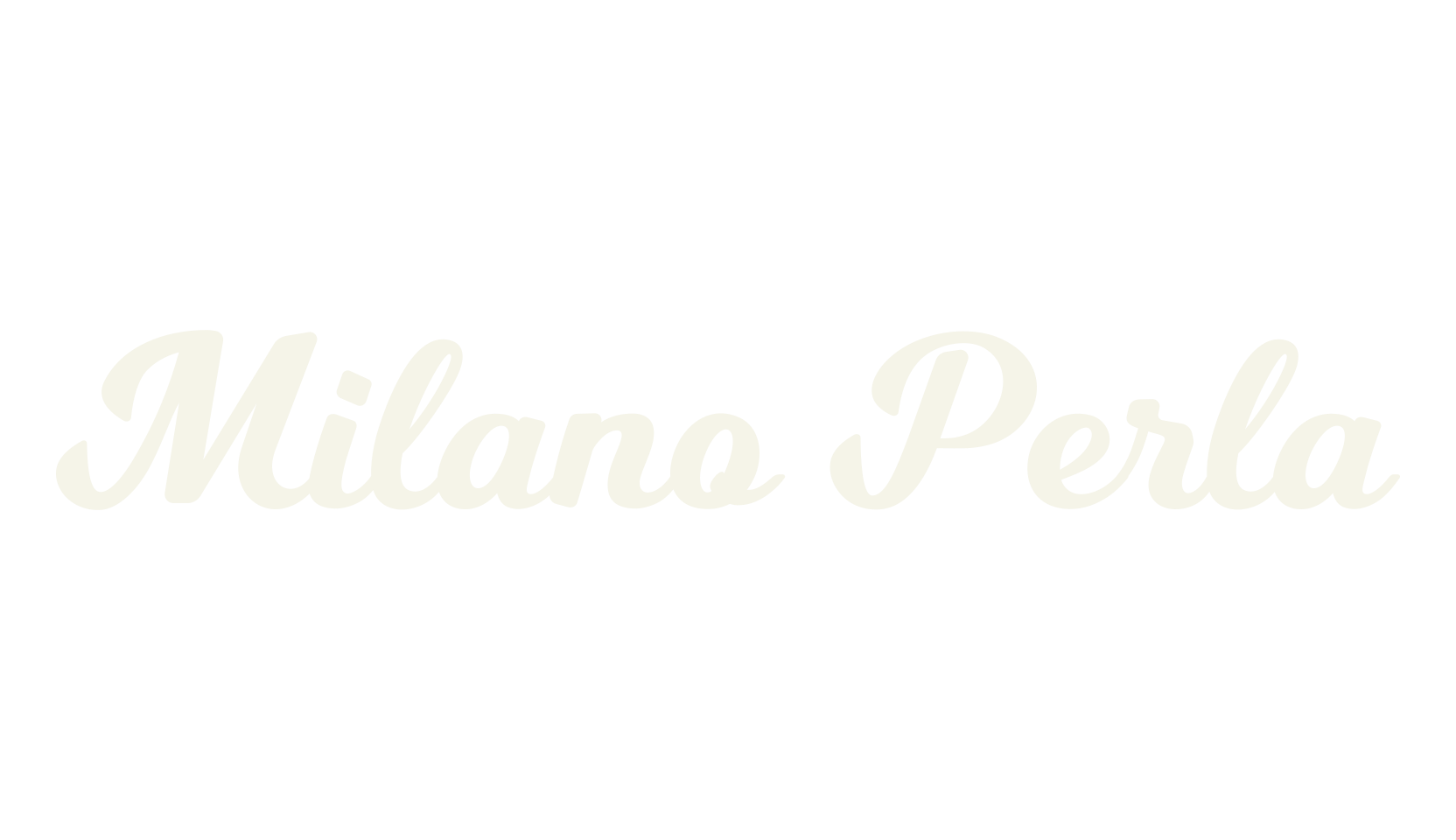 Milano Perla, script font preview