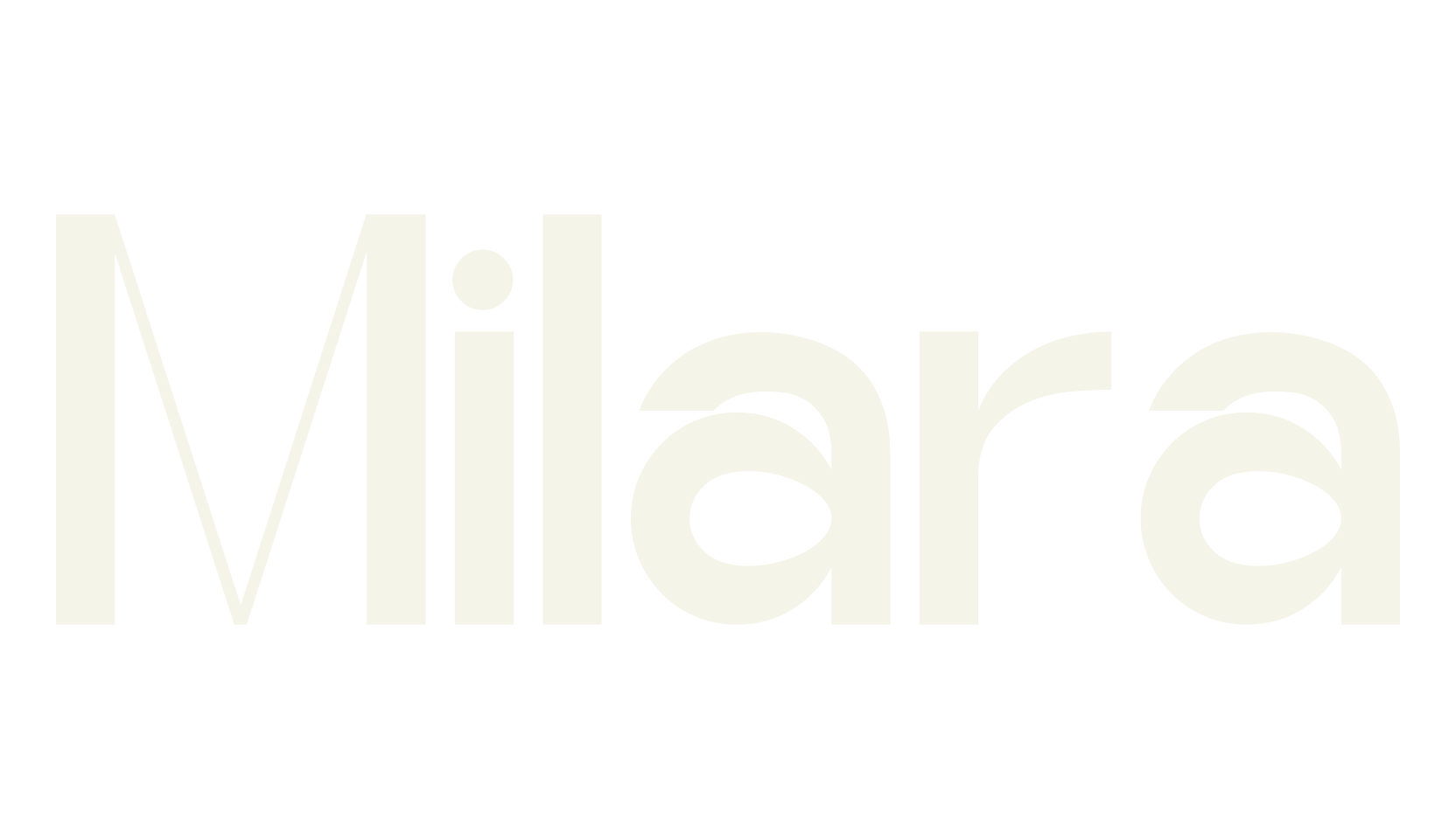 Milara, sans serif font preview