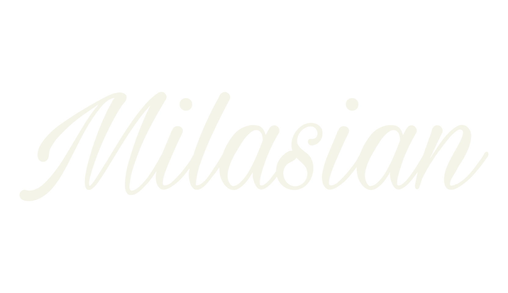 Milasian, fashion script font preview