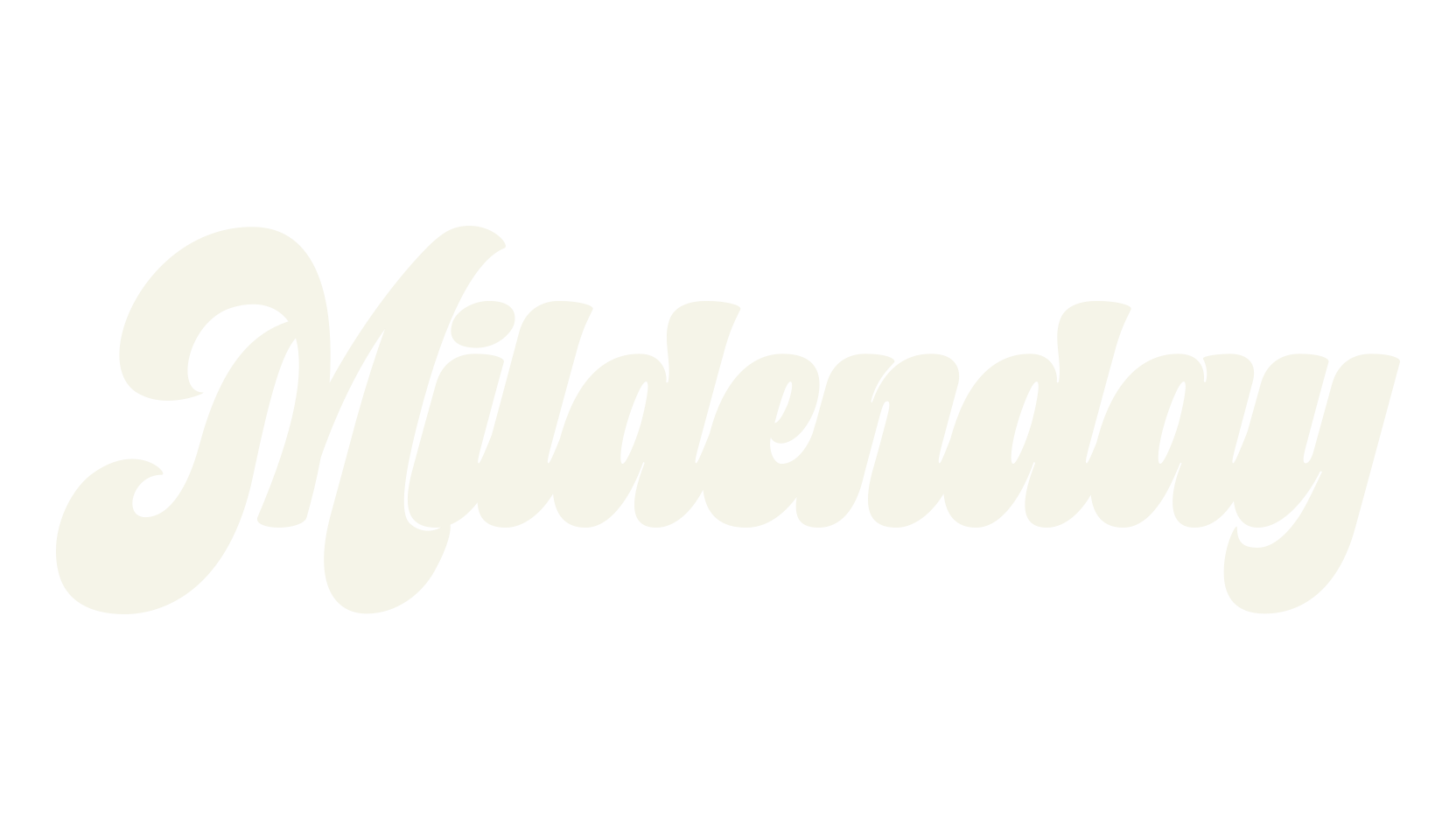Mildenday, fashion script font preview