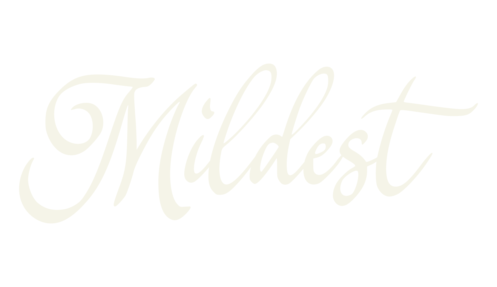 Mildest, handwriting font preview