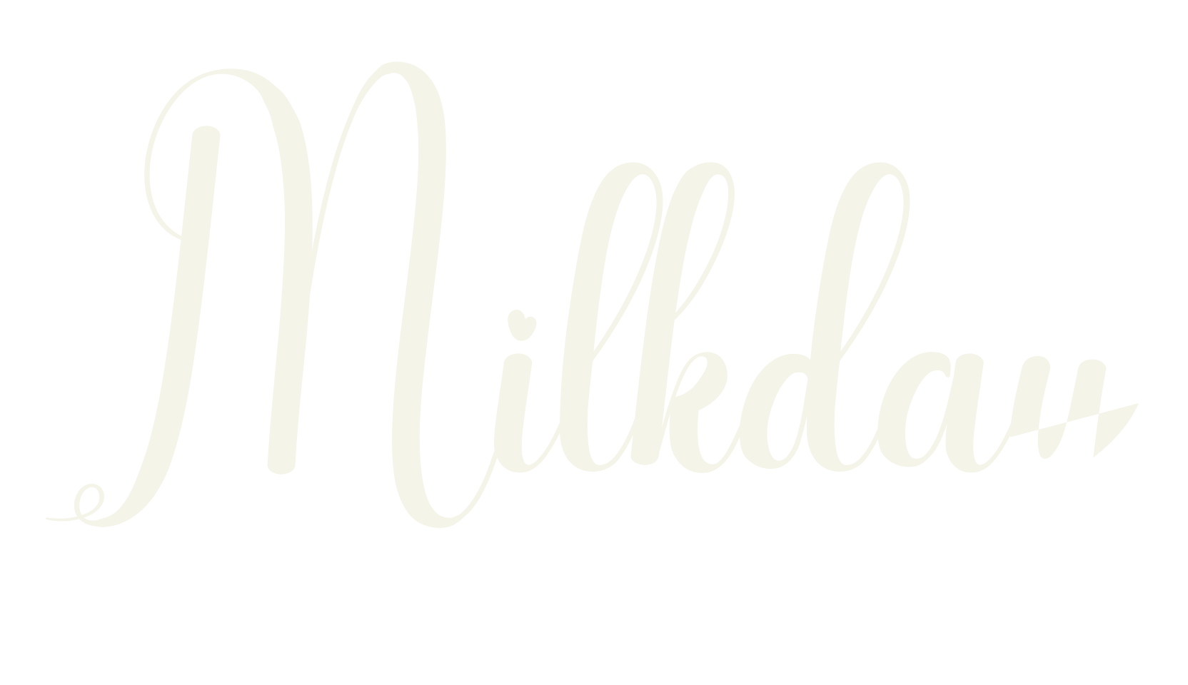 Milkday, calligraphy font preview