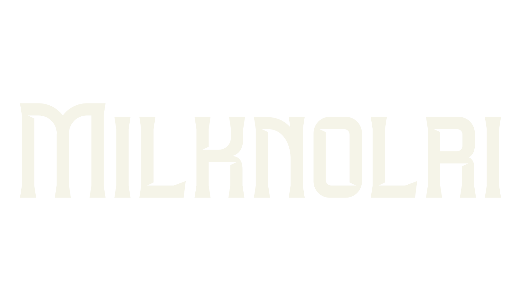 Milknolri, serif font preview
