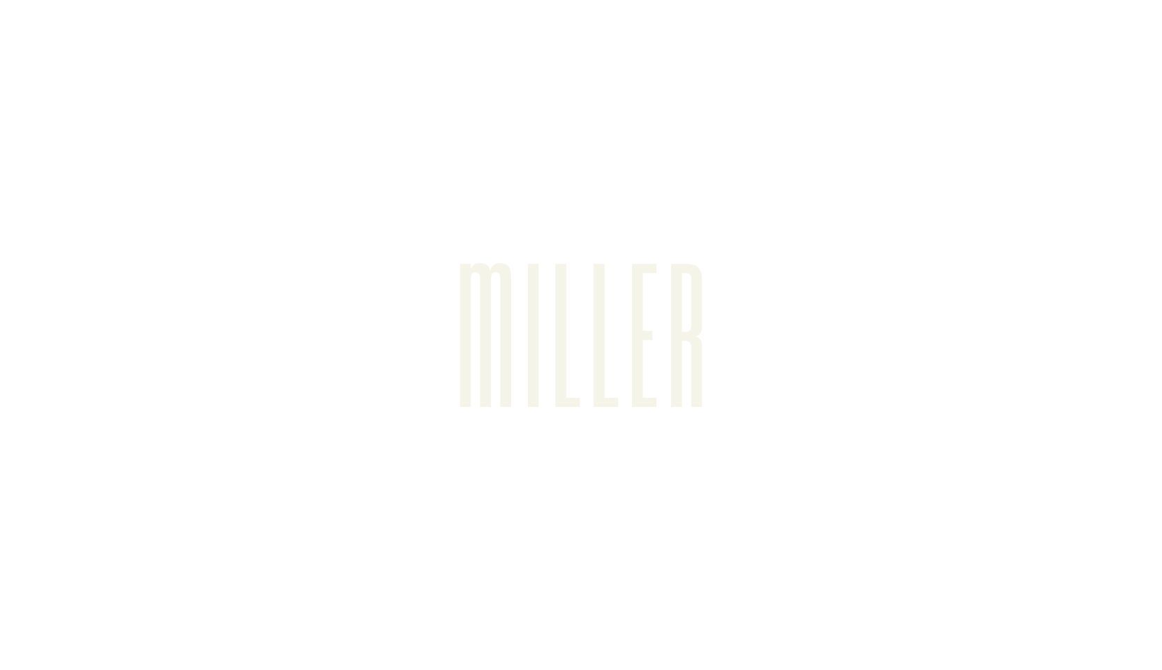 Miller, sans serif font preview